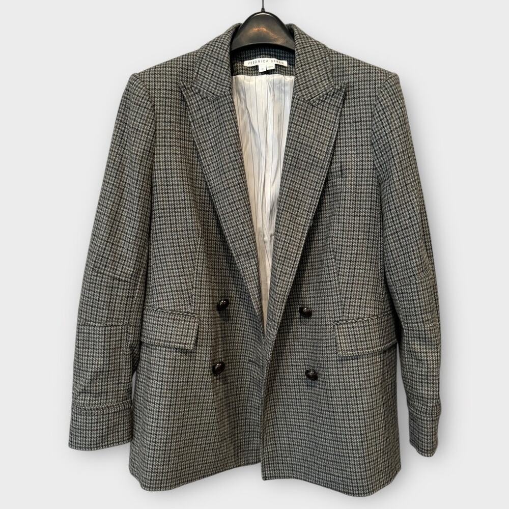 NEW Veronica Beard Pyle Dickey Wool Blend Jacket Size 14 - Picture 9 of 16